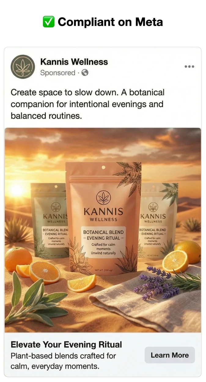 Kannis clearly compliant ad full size